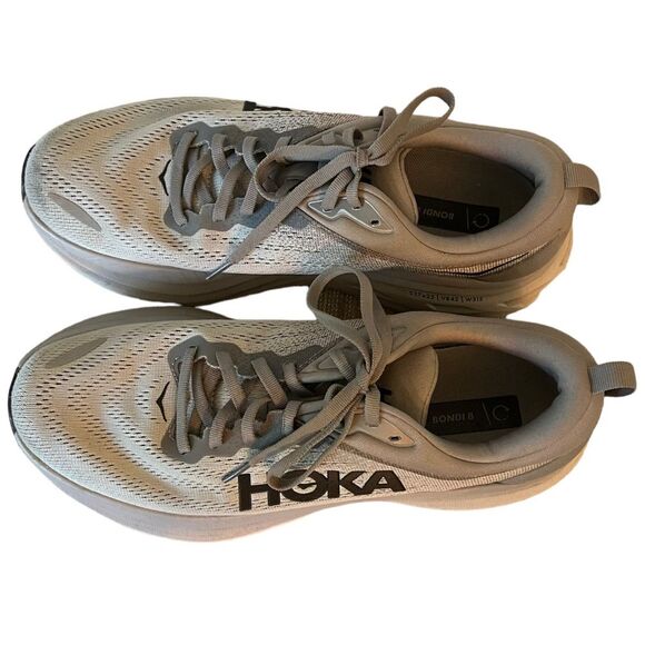 Hoka One One Mens Bondi 8 Running Shoe size 10 - Picture 4 of 16